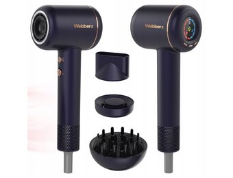 Stille Haardroger met Ionenfunctie - Beschermt tegen Statisch Haar - 1600W