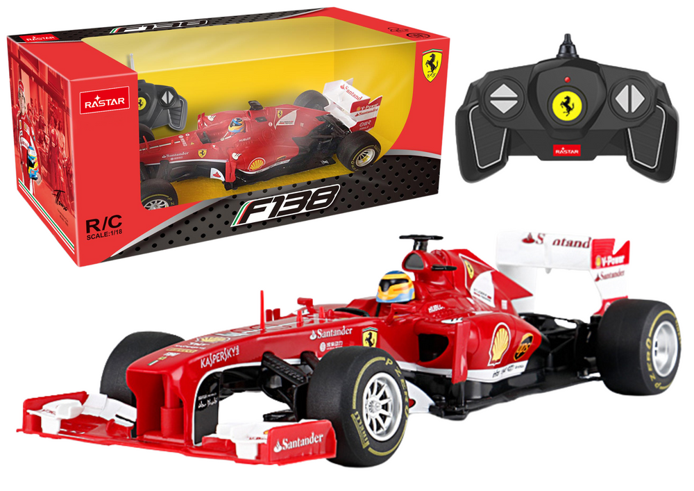 Ferrari F1 Modelauto - Luxe RC Schaalmodel - Verzamelaarsuitvoering Rood