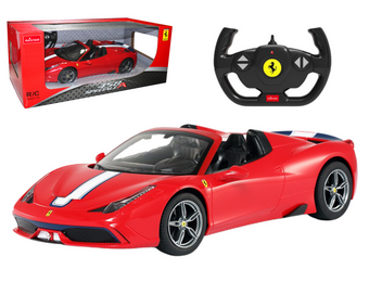 RC Auto Ferrari LaFerrari - Radiografisch Bestuurbaar - 26 cm - Rood