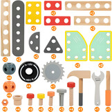 Duurzame Houten Kinderwerkbank | Compleet met Gereedschap | 3+ jaar