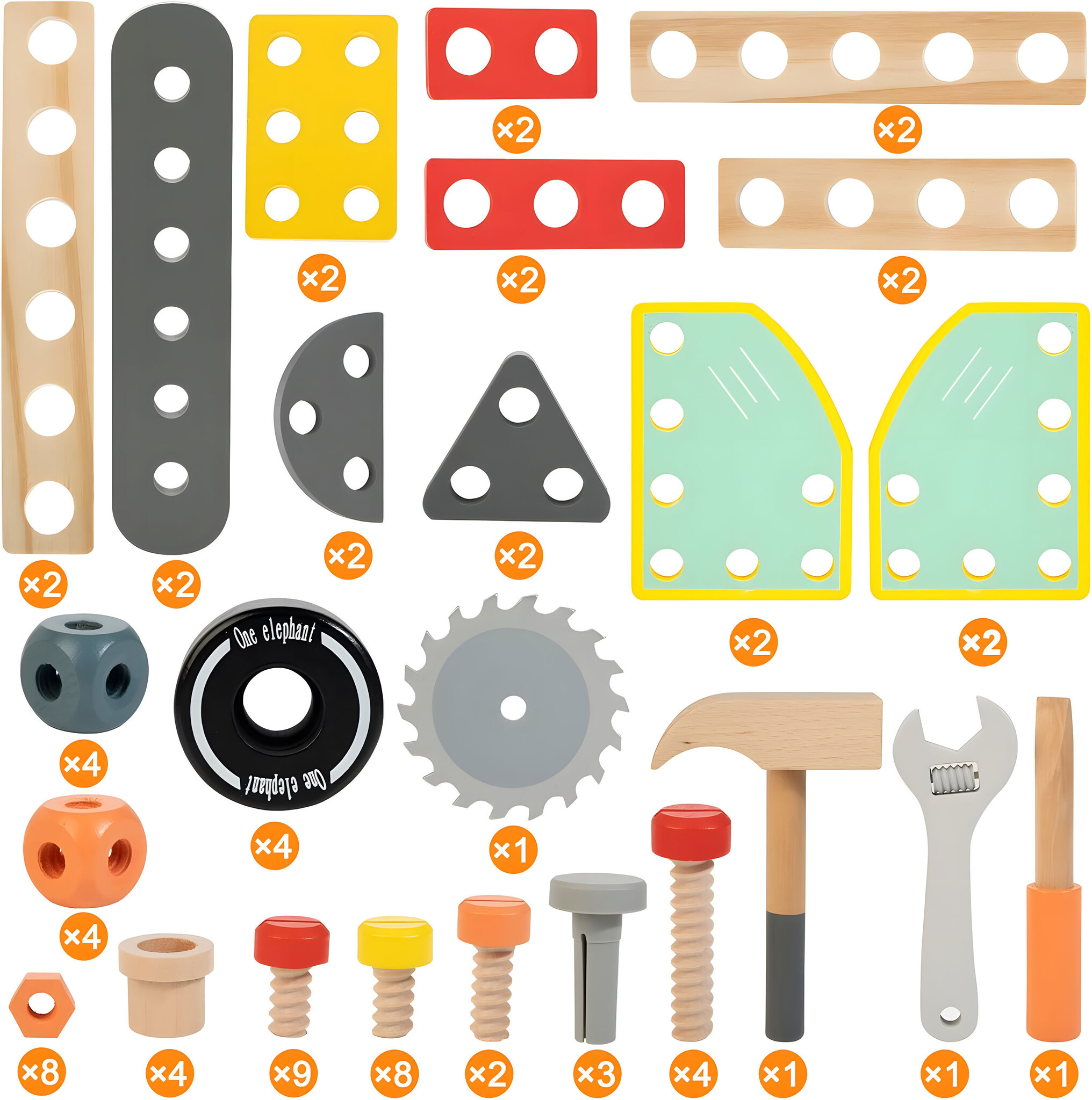 Duurzame Houten Kinderwerkbank | Compleet met Gereedschap | 3+ jaar