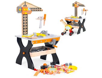 Junior Timmerman Werkbank Set | Inclusief Gereedschap | 3+ jaar