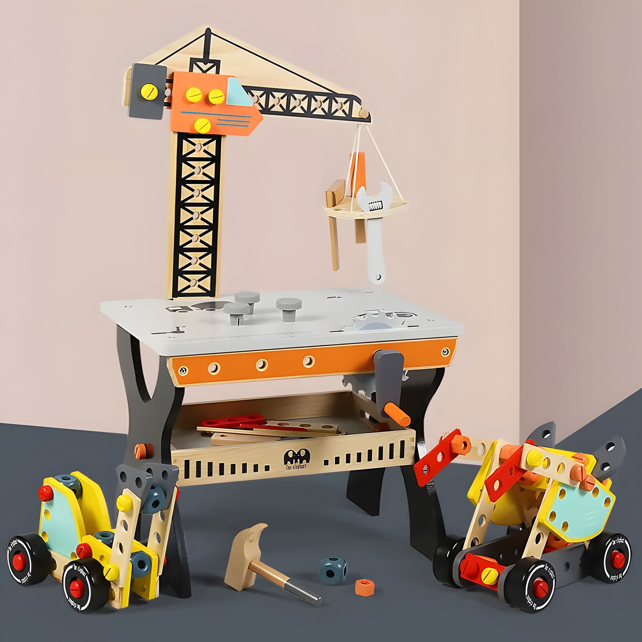 Multifunctionele Kinder Werkbank | Spelen & Leren | 3-8 jaar
