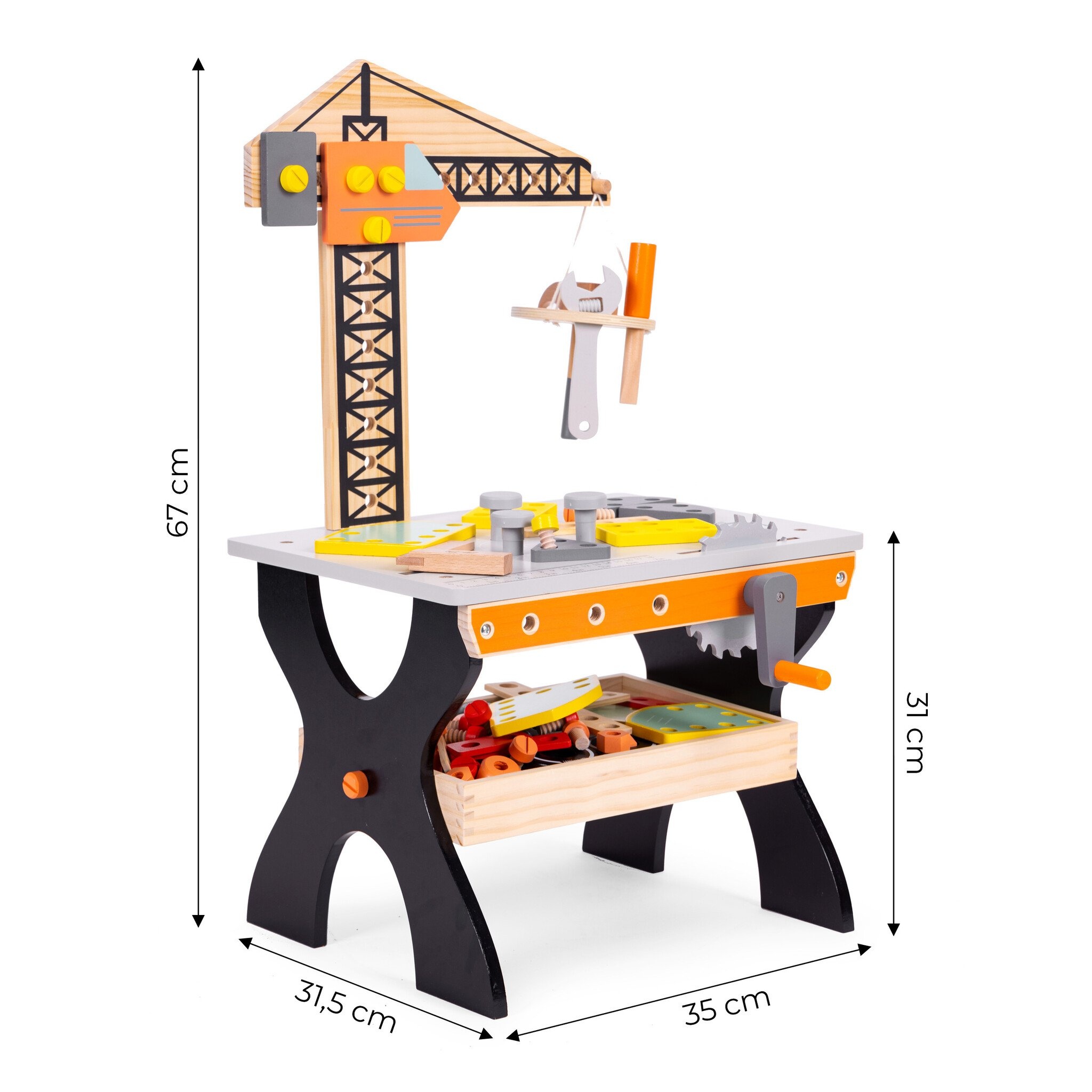 Multifunctionele Kinder Werkbank | Spelen & Leren | 3-8 jaar
