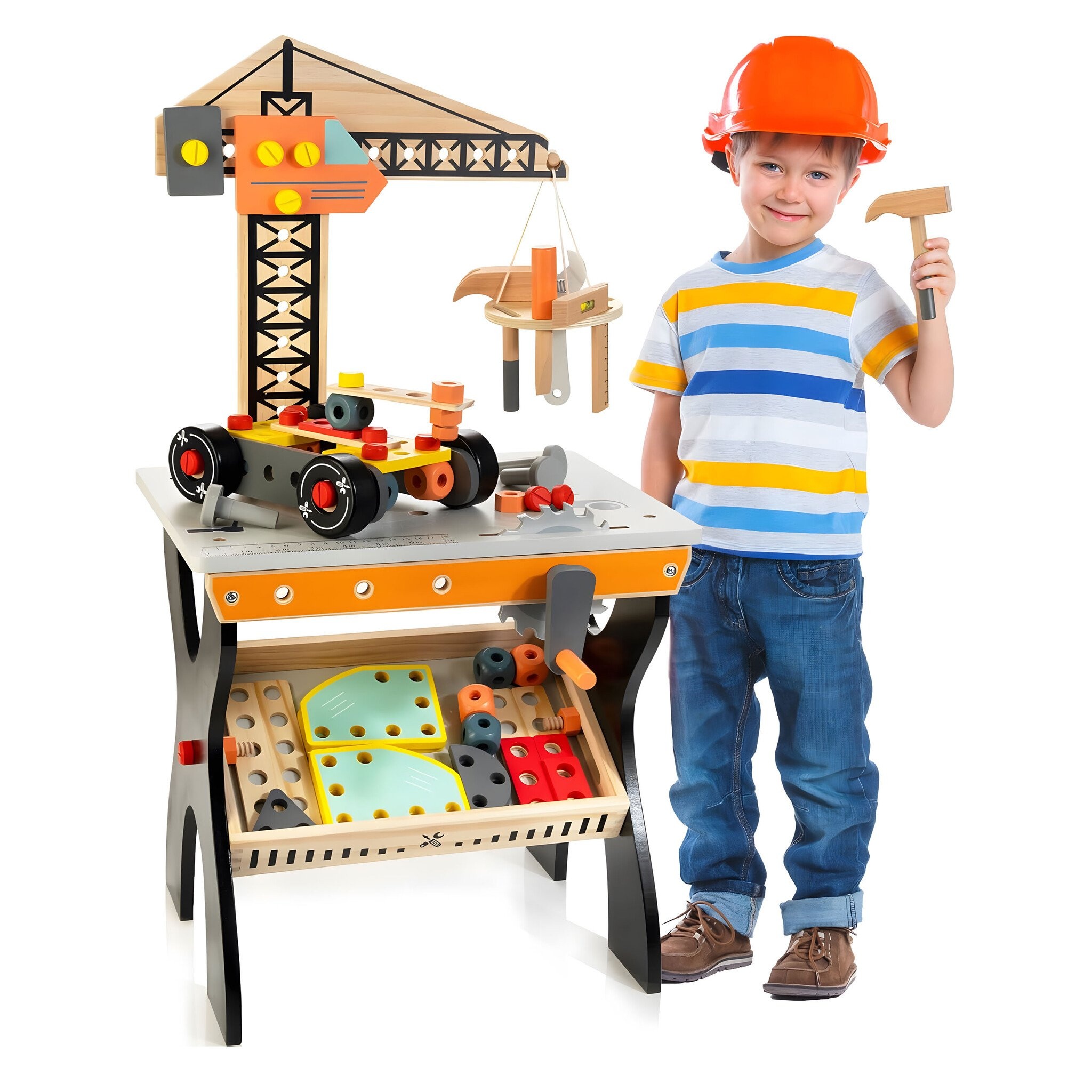 Multifunctionele Kinder Werkbank | Spelen & Leren | 3-8 jaar
