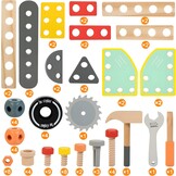 Multifunctionele Kinder Werkbank | Spelen & Leren | 3-8 jaar