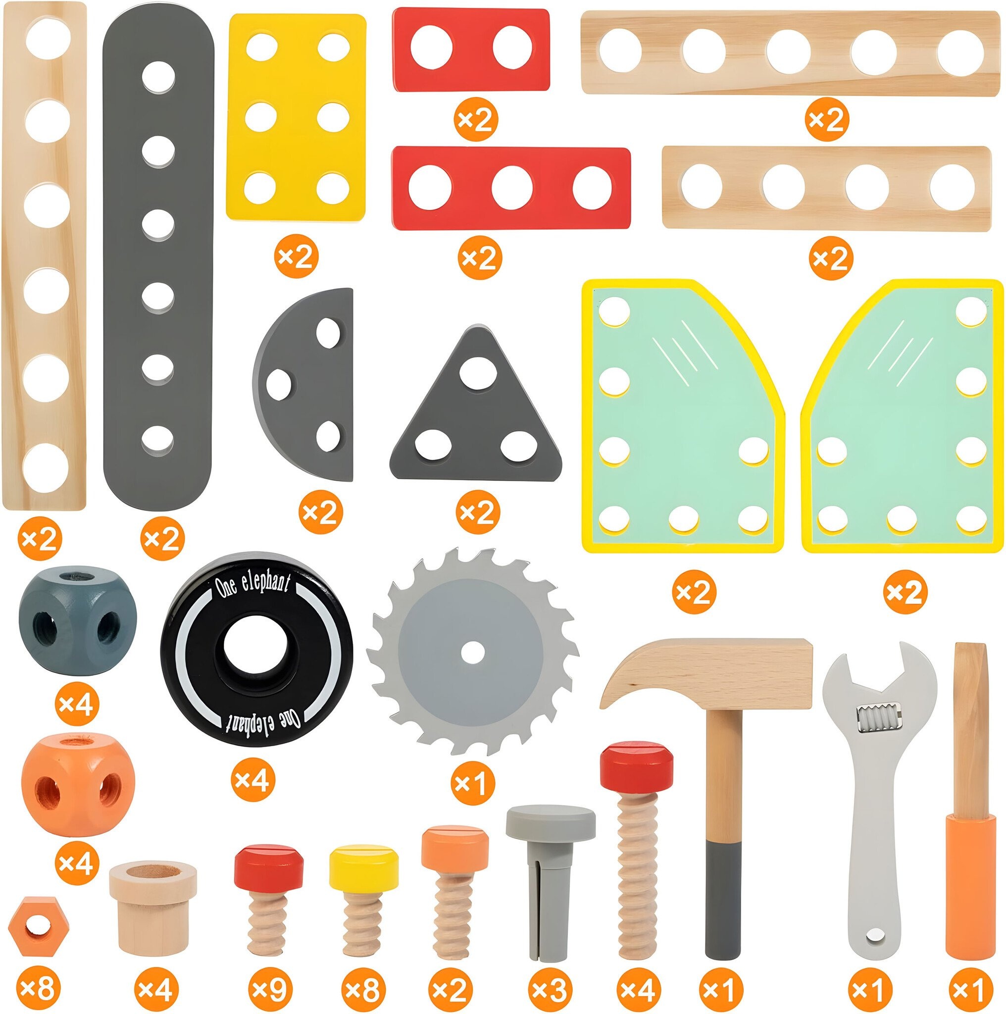 Multifunctionele Kinder Werkbank | Spelen & Leren | 3-8 jaar
