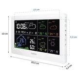 Professioneel Weerstation met UV-index - Draadloze Buitensensor - Complete Meetset
