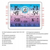 Professioneel Digitaal Weerstation met Multi-sensor en Barometer - DCF Gesynchroniseerd