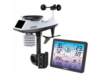 Multifunctioneel Buitenweerstation met Windmeter - 100m Bereik