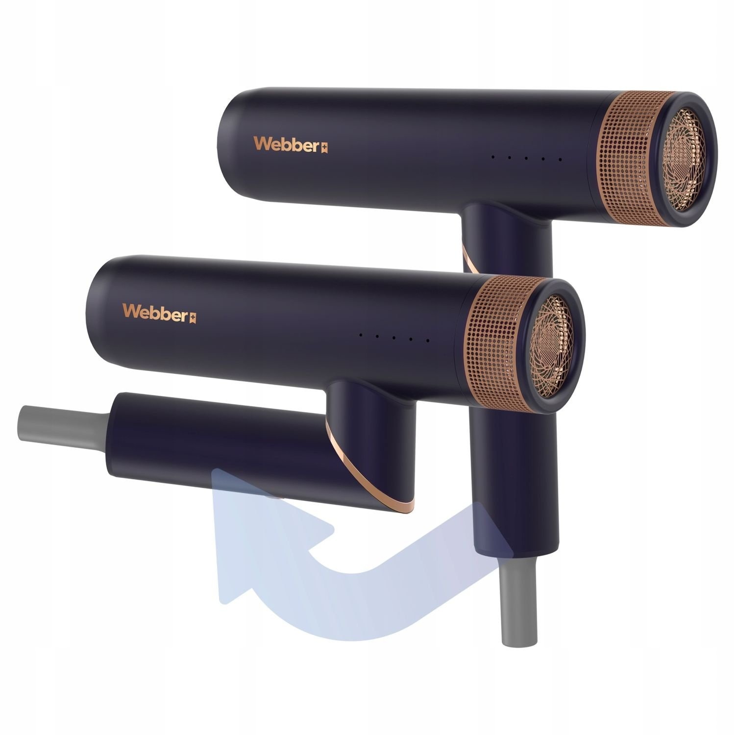 Professionele Föhn 2000W - Ionisch - 3 Standen - Salon Kwaliteit