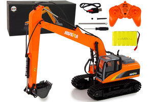 Professionele RC Graafmachine 2.4GHz - 15 Functies - Schaal 1:14 - USB Oplaadbaar