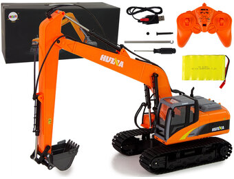 Professionele RC Graafmachine 2.4GHz - 15 Functies - Schaal 1:14 - USB Oplaadbaar