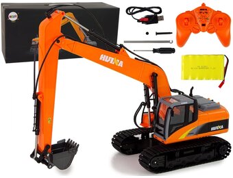 Modelgraafmachine 1:14 met Aluminium Emmer - Authentiek Design - 80cm Bereik