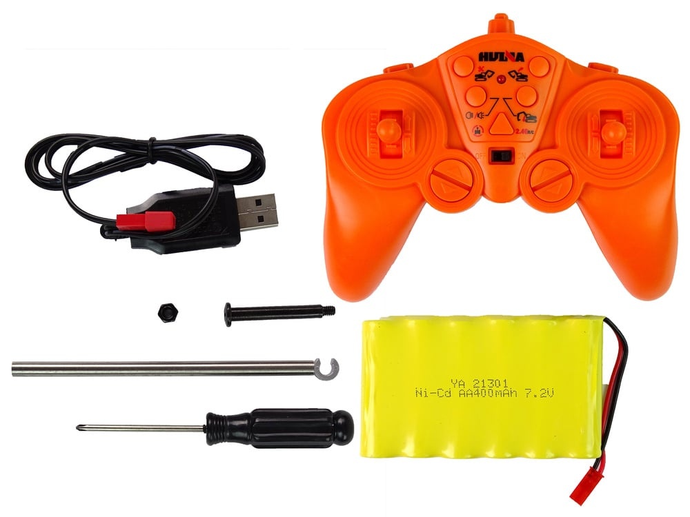Complete RC Bouwmachine Set - Graafmachine met 15 Functies - Ideaal Cadeau 8+