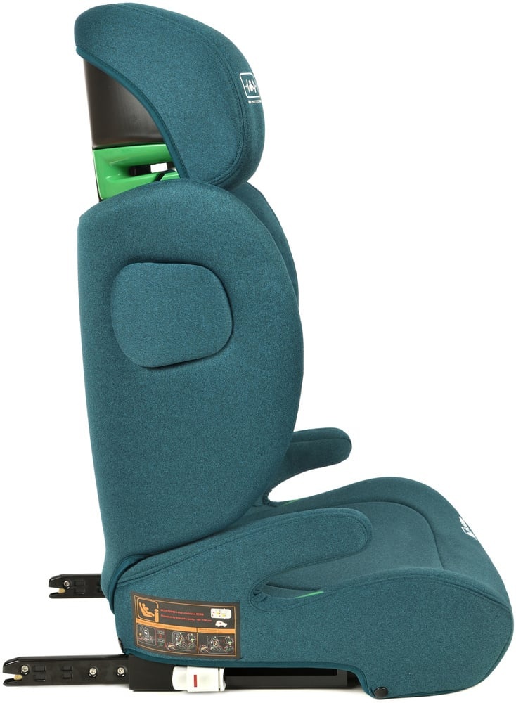 Meegroeistoel Auto 100-150cm - Verstelbare Hoofdsteun - ISOFIX