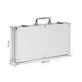 Professionele Pokerset 300 Fiches | Luxe Metalen Koffer met Speelmat