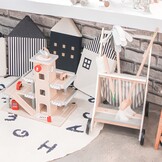 Luxe Houten Kinderschoonmaakset met Wagen en Accessoires - Kwaliteitsspeelgoed