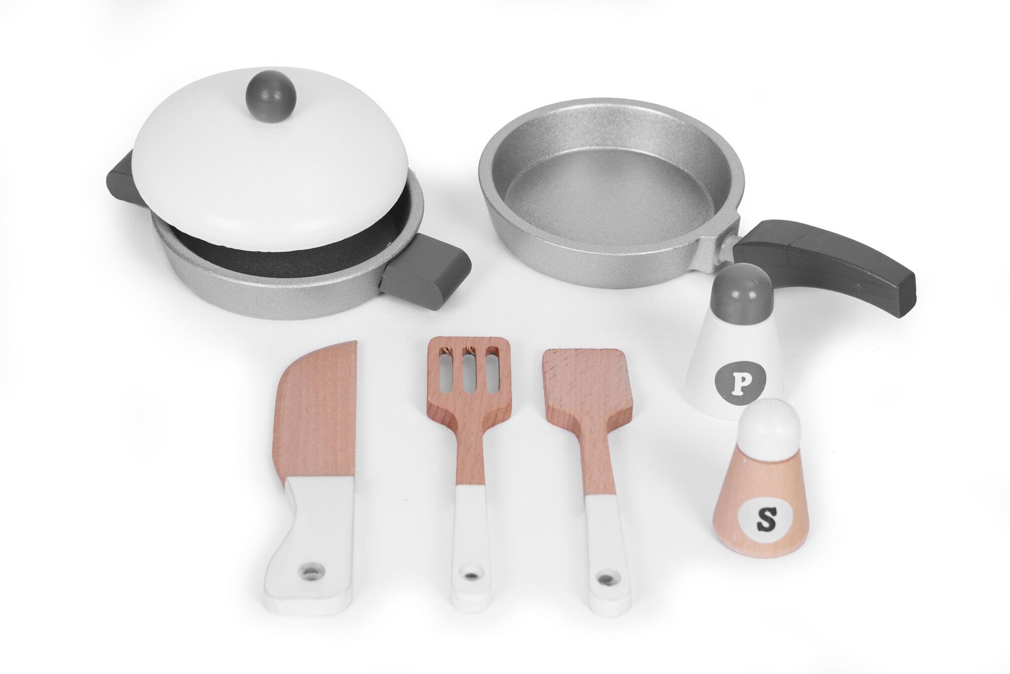 Luxe Houten Speelkeuken Set - Klassiek Design - Complete Speelervaring