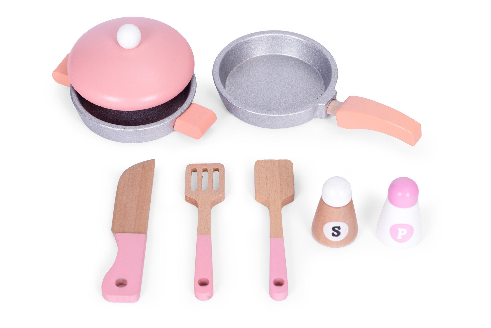 Duurzame Houten Speelkeuken - Natuurlijk Kinderkeukentje met Accessoires