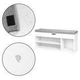 Comfortabele Schoenenkast met Zitbank - Gemakkelijk Schoenen Aan- en Uittrekken