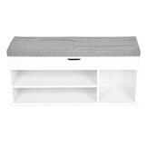 Comfortabele Schoenenkast met Zitbank - Gemakkelijk Schoenen Aan- en Uittrekken