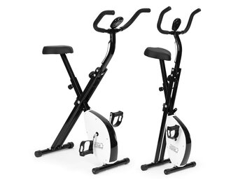 Compacte Opvouwbare Hometrainer met Trainingscomputer - Ruimtebesparend