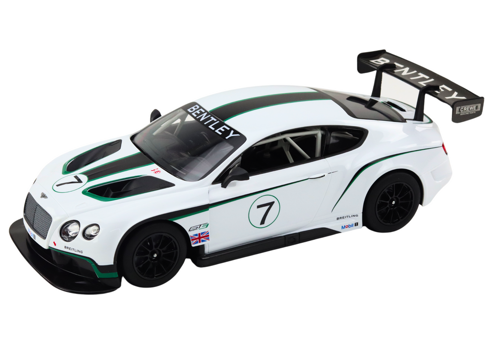 Bentley Continental GT3 RC Modelauto 1:14 - Collector's Edition - Wit