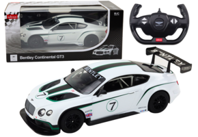 Bentley Continental GT3 RC Modelauto 1:14 - Collector's Edition - Wit