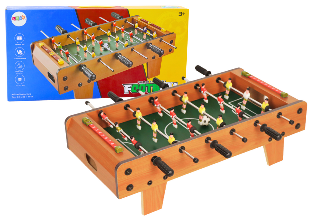 Compact Tafelvoetbal 50cm - Ideaal voor Kleine Ruimtes - Complete Set
