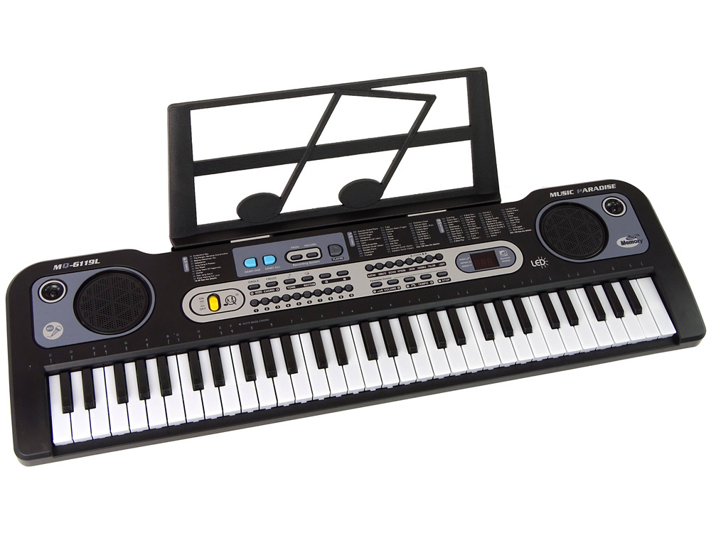 Educatief Kinderkeyboard met Microfoon - Verlichte Toetsen - Vanaf 3 jaar