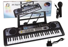 Educatief Kinderkeyboard met Microfoon - Verlichte Toetsen - Vanaf 3 jaar