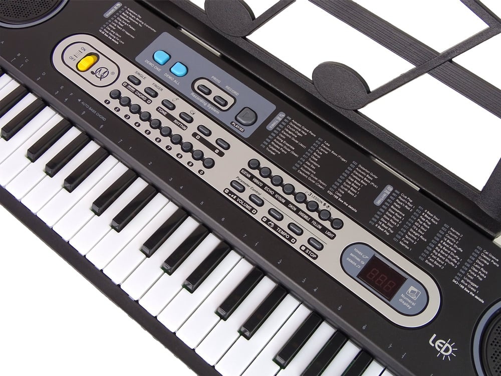 Complete Piano Set voor Kinderen - Keyboard met Microfoon en Lichteffecten