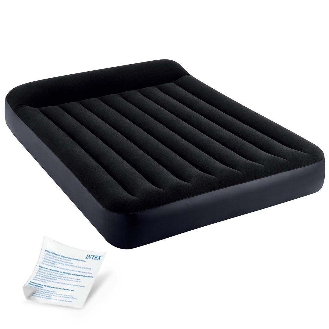Comfortabel Logeerbed 2-Persoons - Premium Luchtmatras met Hoofdeinde