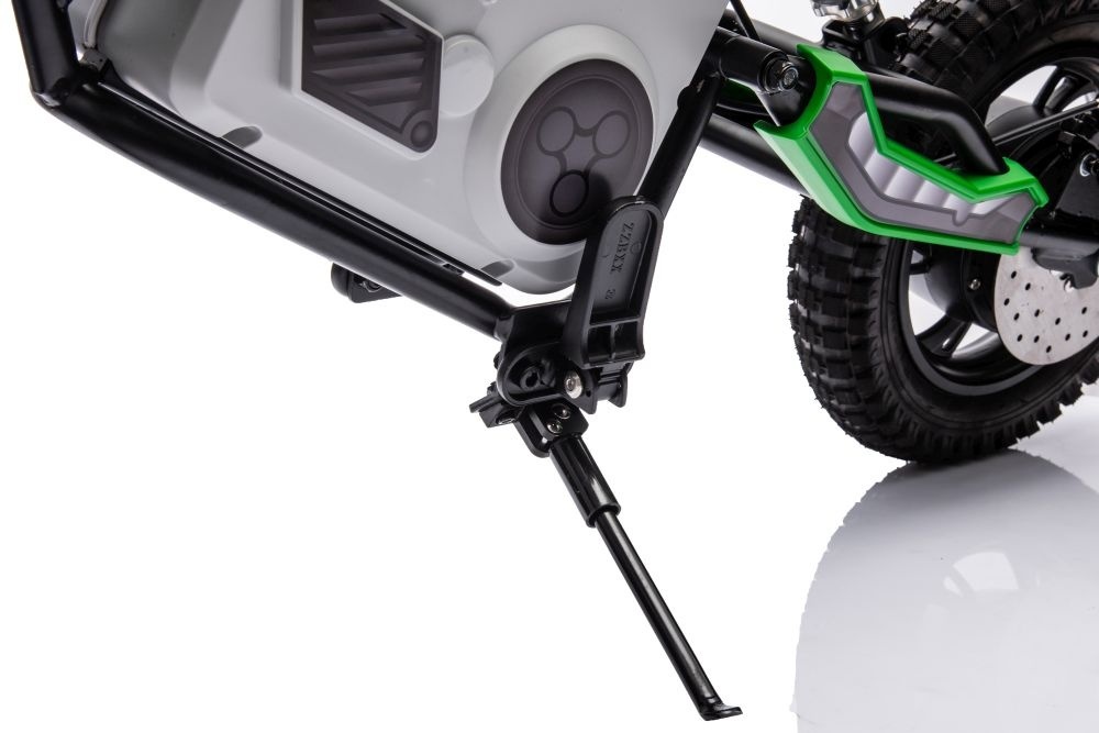 Veilige Elektrische Kindermotor 350W - Automatische Rem - Vanaf 6 Jaar - Khaki