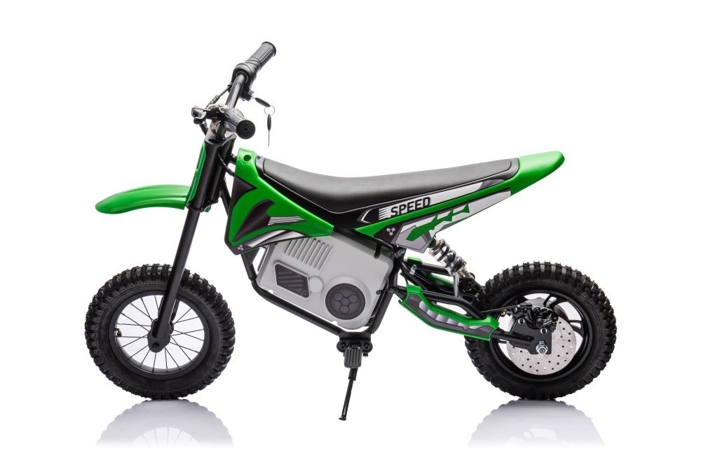 Veilige Elektrische Kindermotor 350W - Automatische Rem - Vanaf 6 Jaar - Khaki