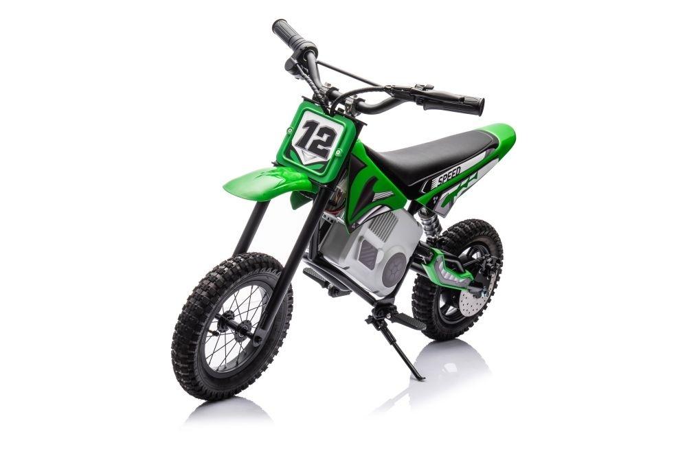 Veilige Elektrische Kindermotor 350W - Automatische Rem - Vanaf 6 Jaar - Khaki