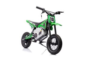 Veilige Elektrische Kindermotor 350W - Automatische Rem - Vanaf 6 Jaar - Khaki