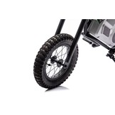 Luxe Elektrische Kindermotor - Stoere Khaki Uitvoering - Perfect Verjaardagscadeau