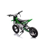 Luxe Elektrische Kindermotor - Stoere Khaki Uitvoering - Perfect Verjaardagscadeau