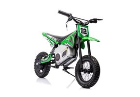 Elektrische Kindermotor A9901 - 8-15km/u - Kunstleren Zadel - Khaki