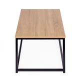 Compacte Salontafel Industrieel - Metaal/MDF - 90x48x41 cm