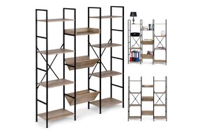 Design Boekenkast Industrieel - Metalen Frame - Moderne Loft Stijl