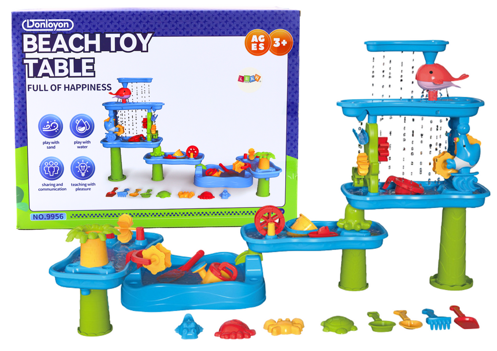 Professionele Kinder Zand- en Watertafel - CE-gecertificeerd - Groepsspel