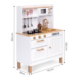 Luxe Speelkeuken voor Kinderen - Complete Set met 7 Accessoires en Geluidseffecten