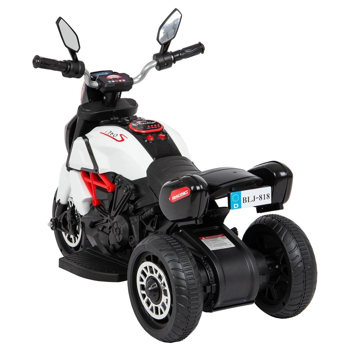 Luxe Kinder Elektromotor - Compleet met Licht en Geluid - 3+ jaar