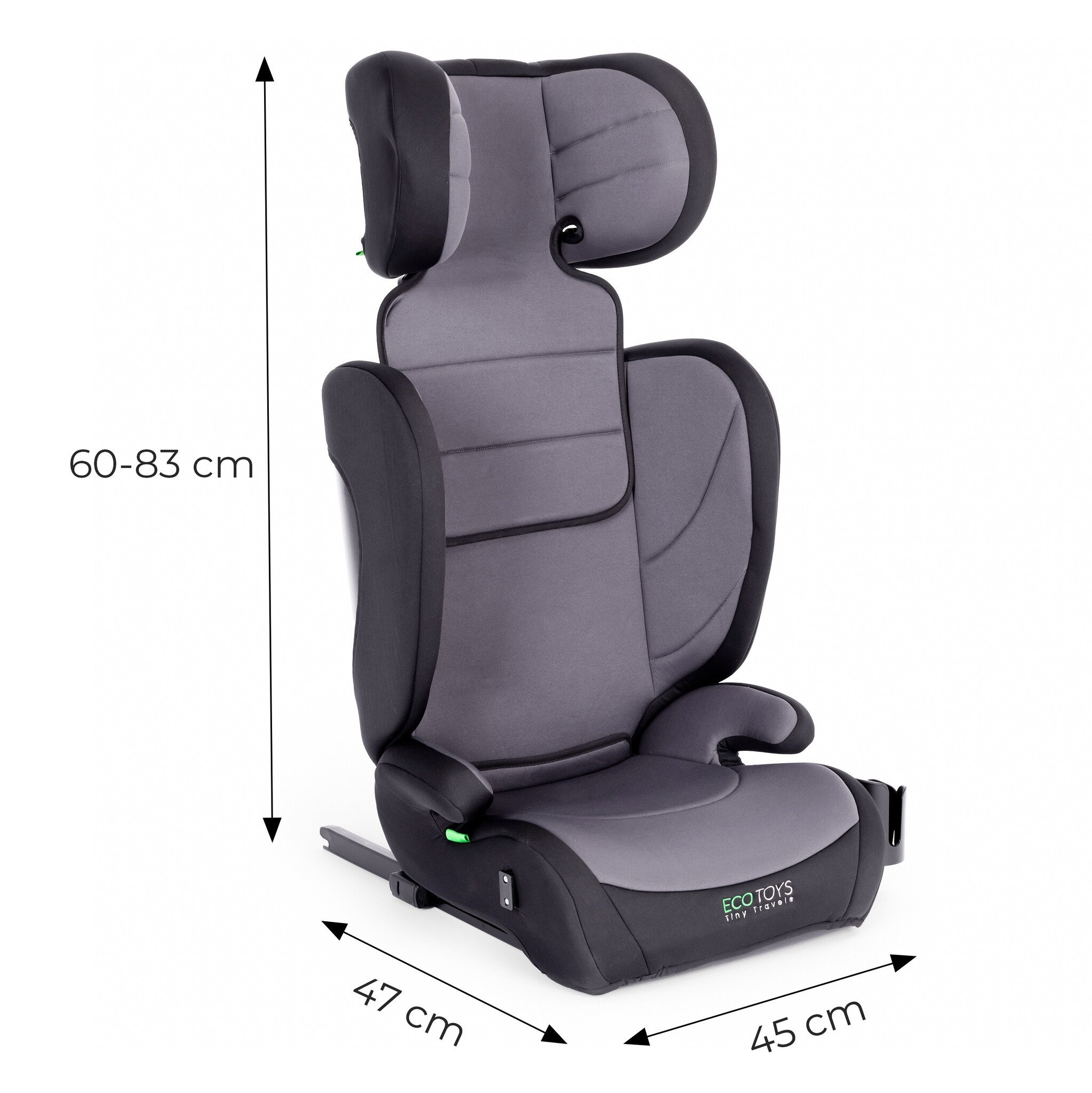 Duurzame Autostoel - Groeit Mee van 100-150 cm - ISOFIX