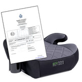 Gecertificeerde iSize Zitverhoger - Veilig Autozitten 125-150 cm - Met Wasbare Hoes