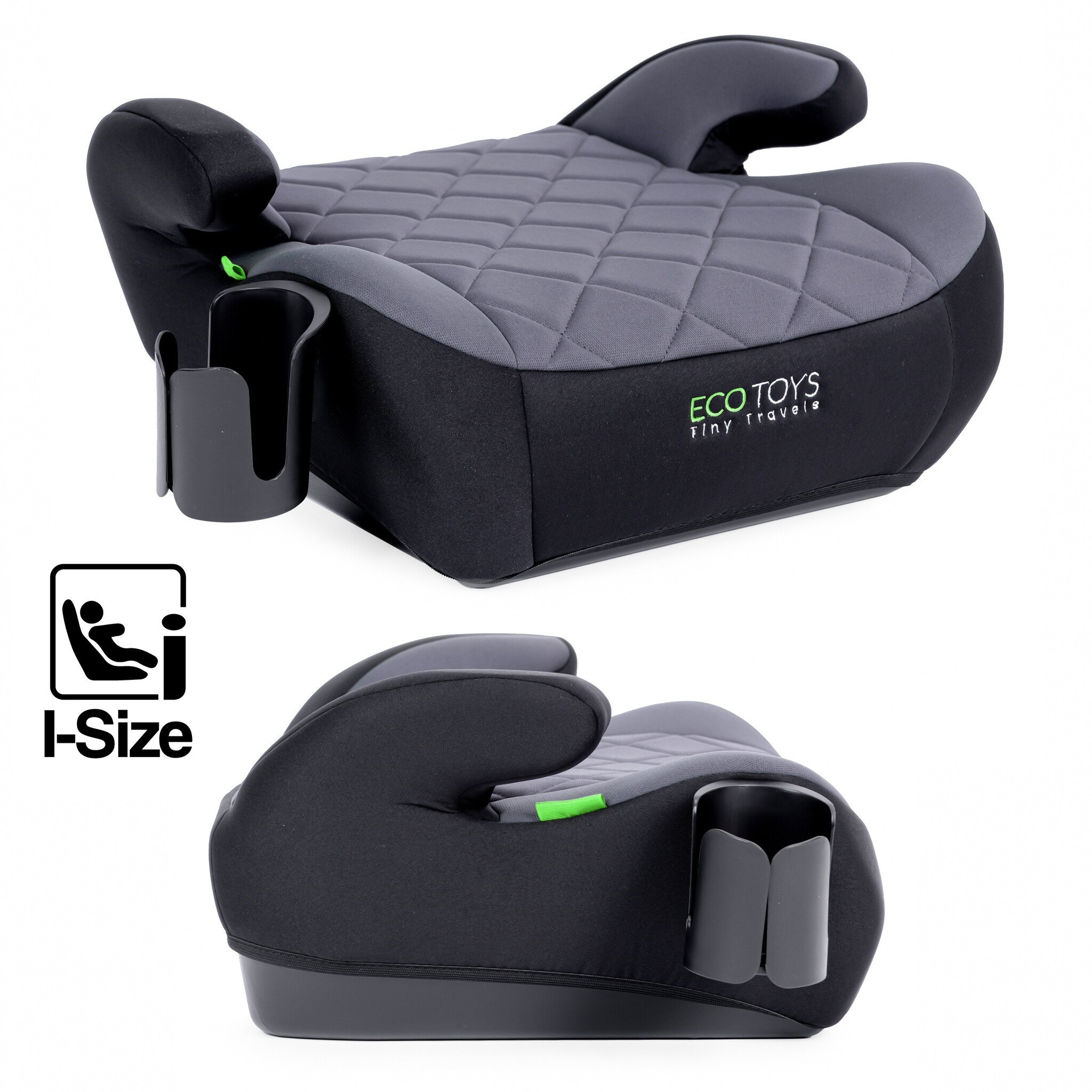 Complete iSize Zitverhoger - Wasbaar & Comfortabel - 125-150 cm