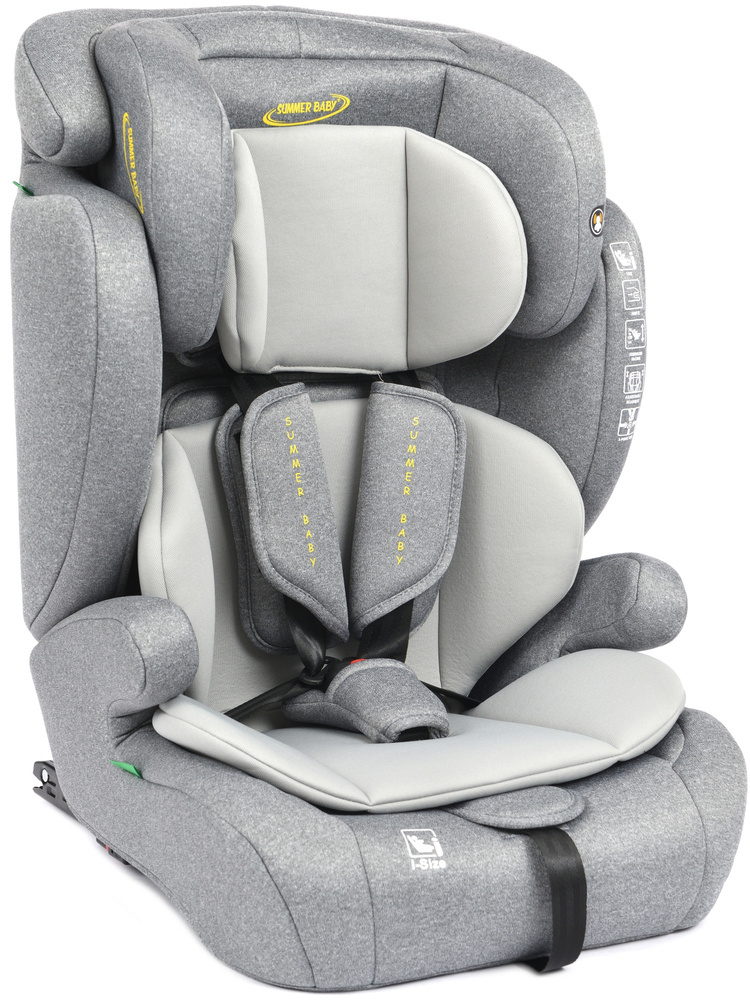 Veilige i-Size Autostoel met Isofix - Gecertificeerd voor 70-150 cm